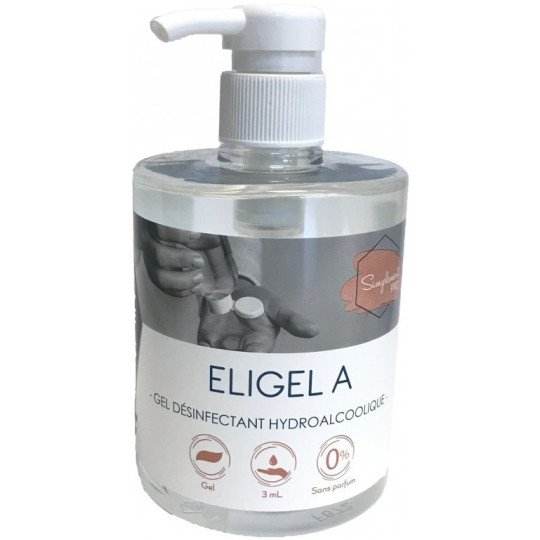 Gel hydroalcoolique 500 ml 10 pcs Gel hydroalcoolique 500 ml 10 pcs – Image 1