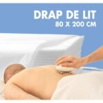 50 draps de lit jetables en 80 x 200 cm – Image 2
