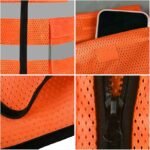 HYCOPROT Gilet de Sécurité Haute Visibilité avec Poches 3D – Image 7